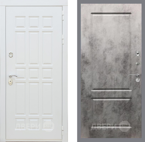 Дверь Рекс (REX) 8 Силк Сноу FL-117 Бетон темный в Протвино