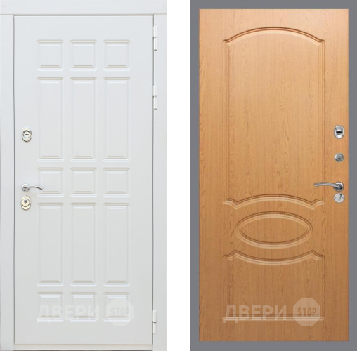 Дверь Рекс (REX) 8 Силк Сноу FL-128 Дуб в Протвино