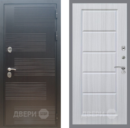 Входная металлическая Дверь Рекс (REX) премиум 185 FL-39 Сандал белый в Протвино