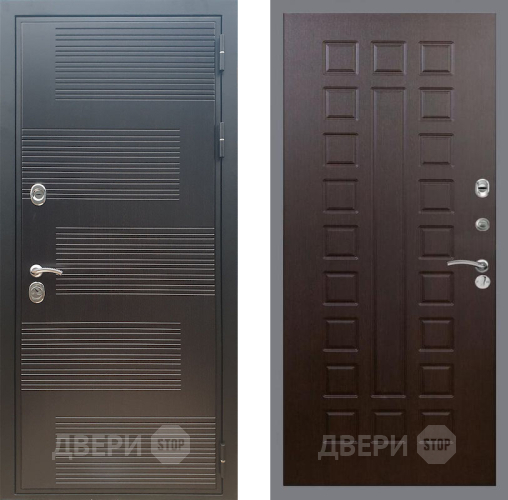 Входная металлическая Дверь Рекс (REX) премиум 185 FL-183 Венге в Протвино