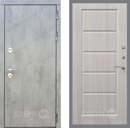 Входная металлическая Дверь Рекс (REX) 22 FL-39 Беленый дуб в Протвино