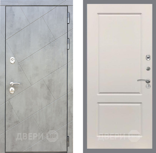 Входная металлическая Дверь Рекс (REX) 22 FL-117 Шампань в Протвино