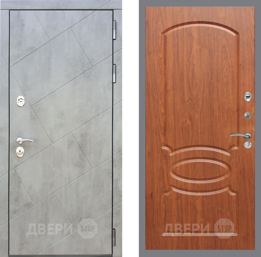 Входная металлическая Дверь Рекс (REX) 22 FL-128 Морёная берёза в Протвино