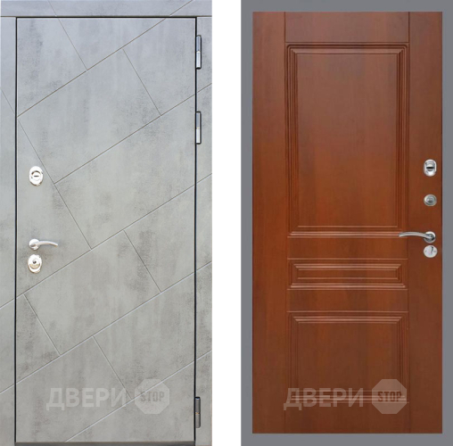 Входная металлическая Дверь Рекс (REX) 22 FL-243 Итальянский орех в Протвино