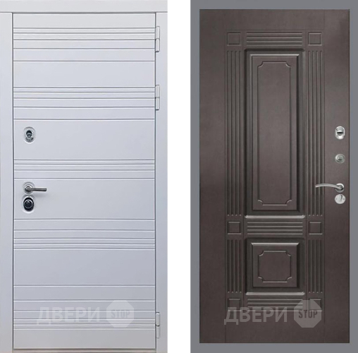 Входная металлическая Дверь Рекс (REX) 14 Силк Сноу FL-2 Венге в Протвино