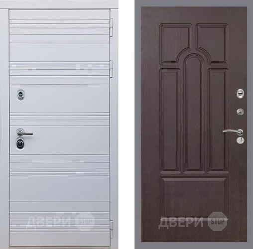 Входная металлическая Дверь Рекс (REX) 14 Силк Сноу FL-58 Венге в Протвино