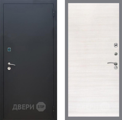 Входная металлическая Дверь Рекс (REX) 1A Черный Муар GL Акация в Протвино