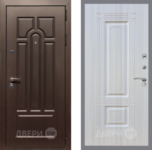 Дверь Рекс (REX) Эврика FL-2 Сандал белый в Протвино