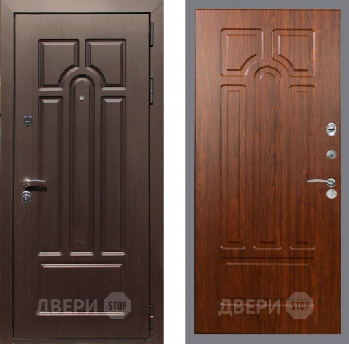 Входная металлическая Дверь Рекс (REX) Эврика FL-58 Морёная берёза в Протвино