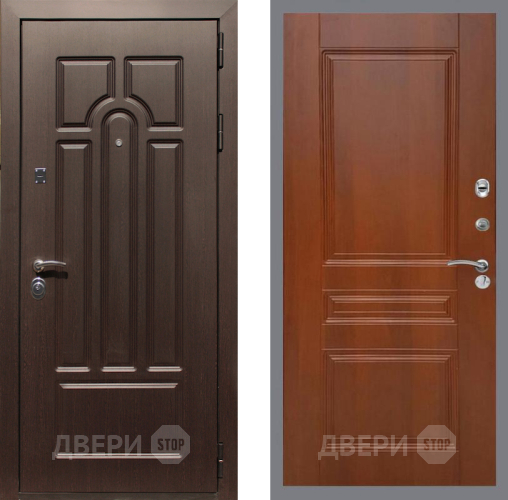 Дверь Рекс (REX) Эврика FL-243 Итальянский орех в Протвино