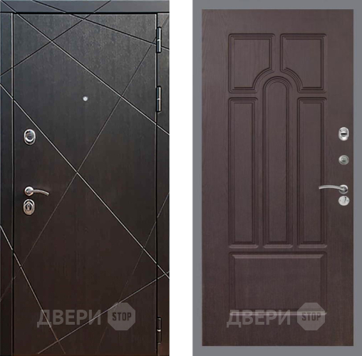 Входная металлическая Дверь Рекс (REX) 13 Венге FL-58 Венге в Протвино