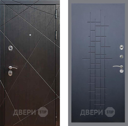 Входная металлическая Дверь Рекс (REX) 13 Венге FL-289 Ясень черный в Протвино