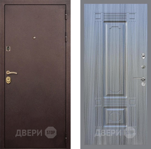 Входная металлическая Дверь Рекс (REX) Лайт 3К FL-2 Сандал грей в Протвино