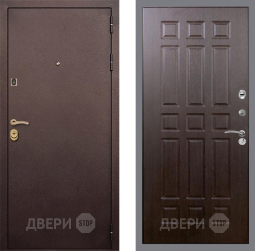 Входная металлическая Дверь Рекс (REX) Лайт 3К FL-33 Венге в Протвино