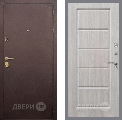 Входная металлическая Дверь Рекс (REX) Лайт 3К FL-39 Беленый дуб в Протвино