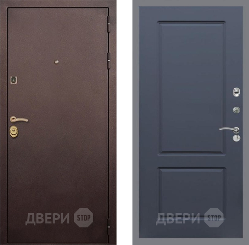 Входная металлическая Дверь Рекс (REX) Лайт 3К FL-117 Силк титан в Протвино