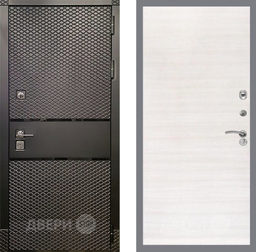 Входная металлическая Дверь Рекс (REX) 15 Черный Кварц GL Акация в Протвино