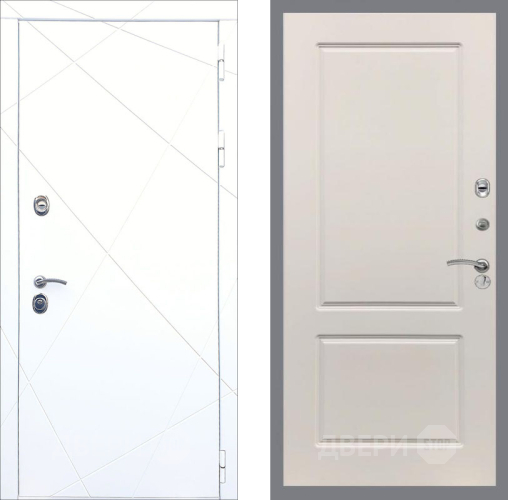 Входная металлическая Дверь Рекс (REX) 13 Силк Сноу FL-117 Шампань в Протвино