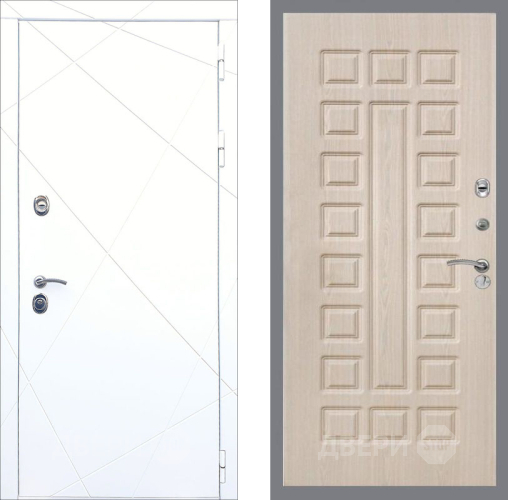 Дверь Рекс (REX) 13 Силк Сноу FL-183 Беленый дуб в Протвино