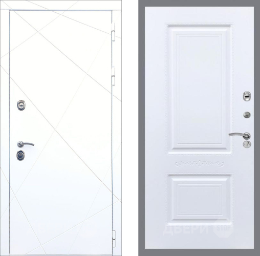 Входная металлическая Дверь Рекс (REX) 13 Силк Сноу Смальта Силк Сноу в Протвино