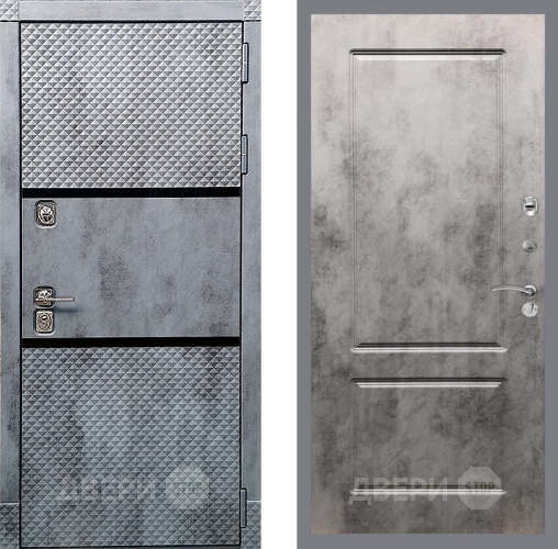 Дверь Рекс (REX) 15 Бетон Темный FL-117 Бетон темный в Протвино