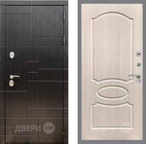 Входная металлическая Дверь Рекс (REX) 20 FL-128 Беленый дуб в Протвино