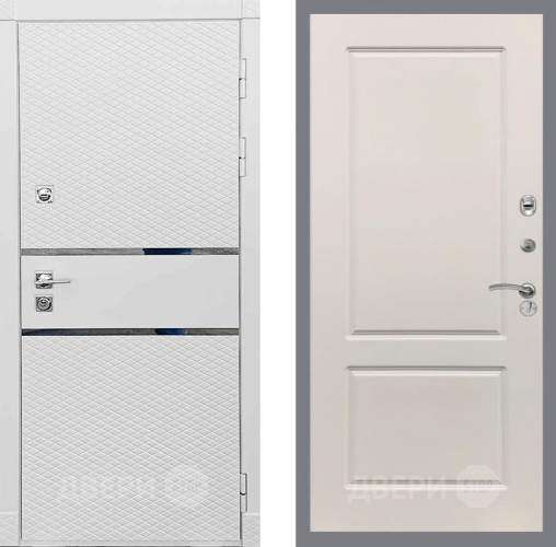 Входная металлическая Дверь Рекс (REX) 15 Силк Сноу FL-117 Шампань в Протвино