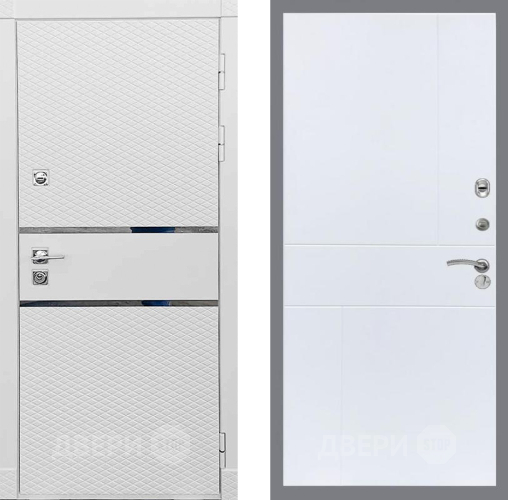 Входная металлическая Дверь Рекс (REX) 15 Силк Сноу FL-290 Силк Сноу в Протвино