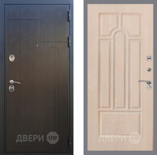 Входная металлическая Дверь Рекс (REX) Премиум-246 FL-58 Беленый дуб в Протвино