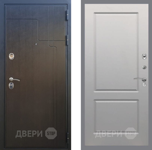 Входная металлическая Дверь Рекс (REX) Премиум-246 FL-117 Грей софт в Протвино