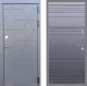 Входная металлическая Дверь Стоп КОСМО Лайн Силк титан в Протвино