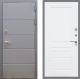 Входная металлическая Дверь Стоп АРТ ГРАФИТ ФЛ-243 Силк Сноу в Протвино