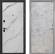 Дверь Интекрон (INTECRON) Профит Black Мрамор Арктик Гладкая Мрамор светлый в Протвино