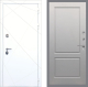 Входная металлическая Дверь Рекс (REX) 13 Силк Сноу FL-117 Грей софт в Протвино