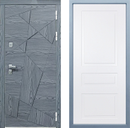 Дверь Дива МД-97/3 Н-13 Белый