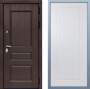 Дверь Дива МД-90 Н-10 Белый