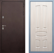 Дверь Дива МД-40 Медь М-3 Сандал белый 960х2050 мм