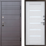 Дверь Престиж Линия Браун Царга Лиственница белая 860х2050 мм