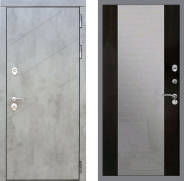 Дверь Рекс (REX) 22 СБ-16 Зеркало Венге 860х2050 мм