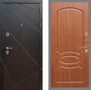 Дверь Рекс (REX) 13 Венге FL-128 Морёная берёза 860х2050 мм