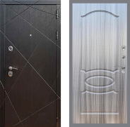 Дверь Рекс (REX) 13 Венге FL-128 Сандал грей 860х2050 мм